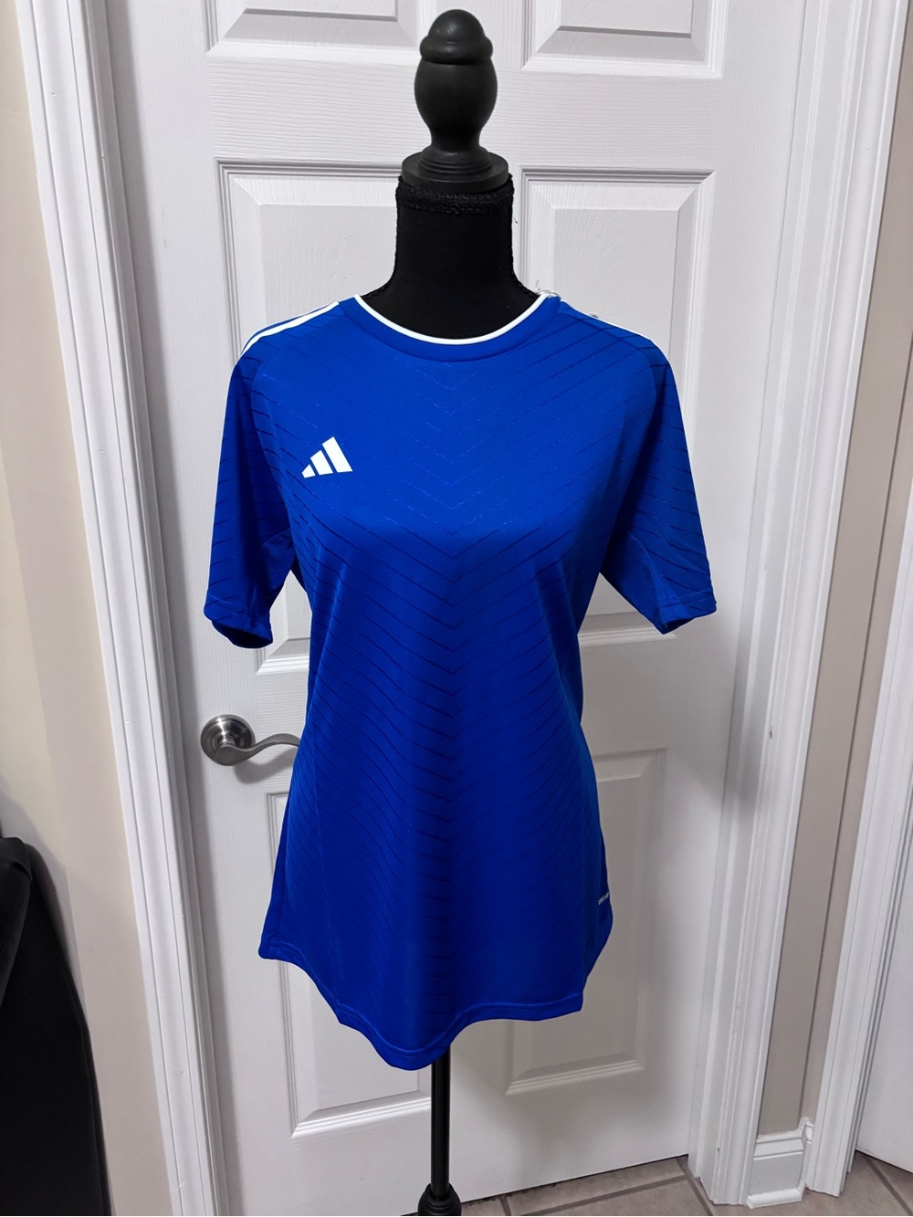 adidas Short Sleeve Women’s Football/Soccer Jersey in Royal Blue